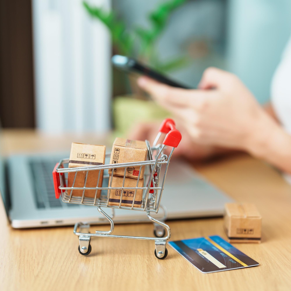 Handel i e-commerce foto