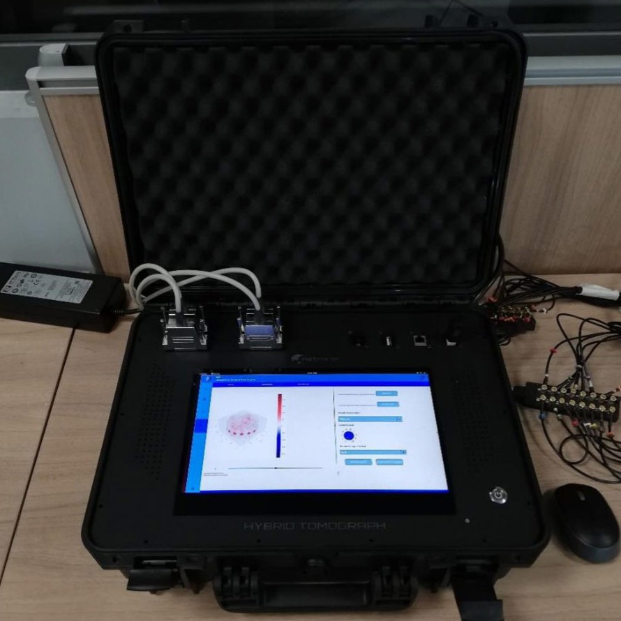 Mobilny multimodalny tomograf impedancyjno-pojemnościowy Netrix